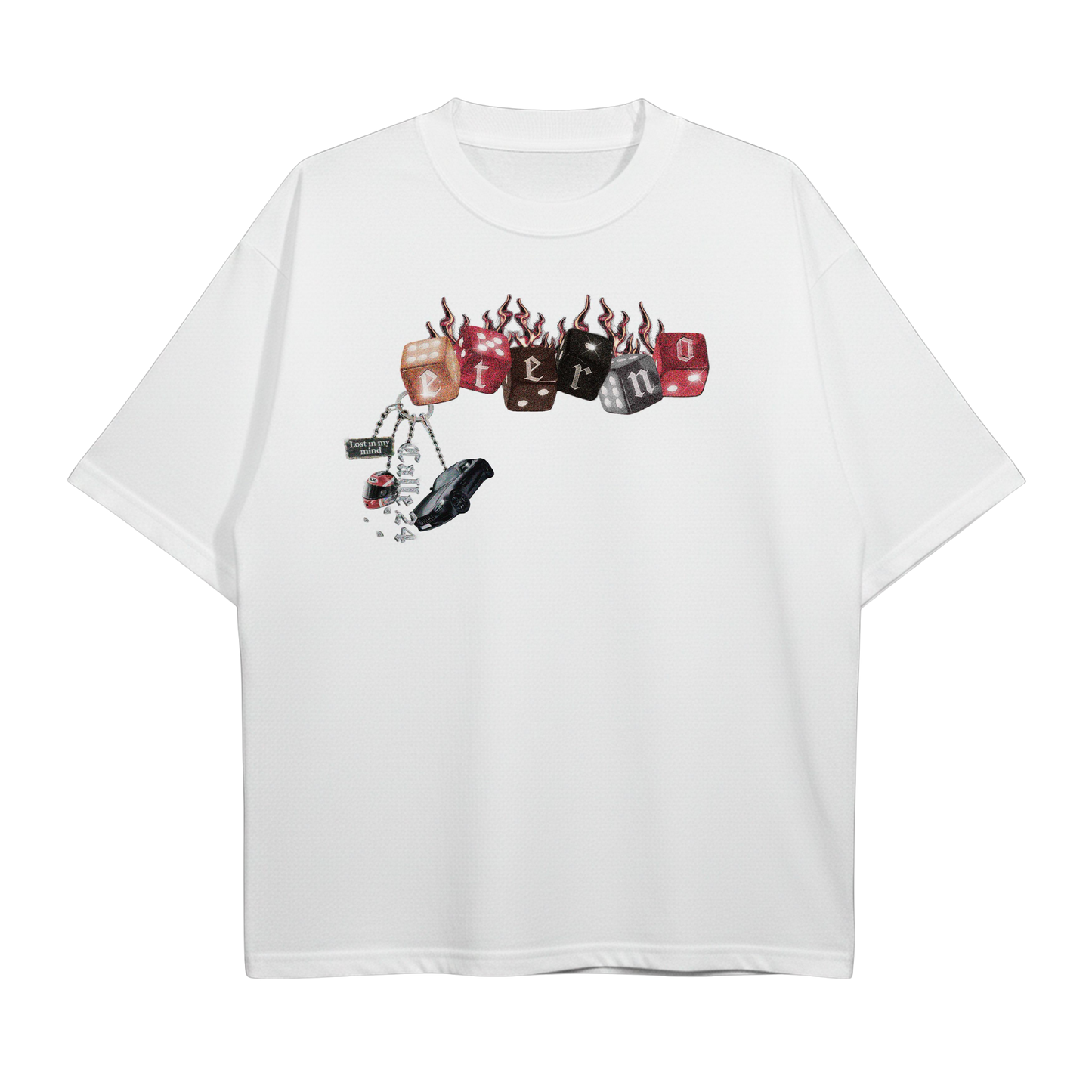 Calle 24 White Tee — Official Merch | 305 gsm