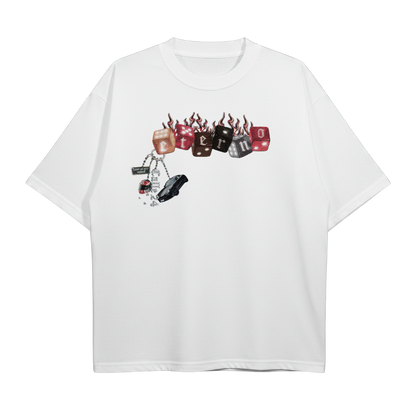 Calle 24 White Tee — Official Merch | 305 gsm